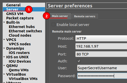 gns3-server-client-setup