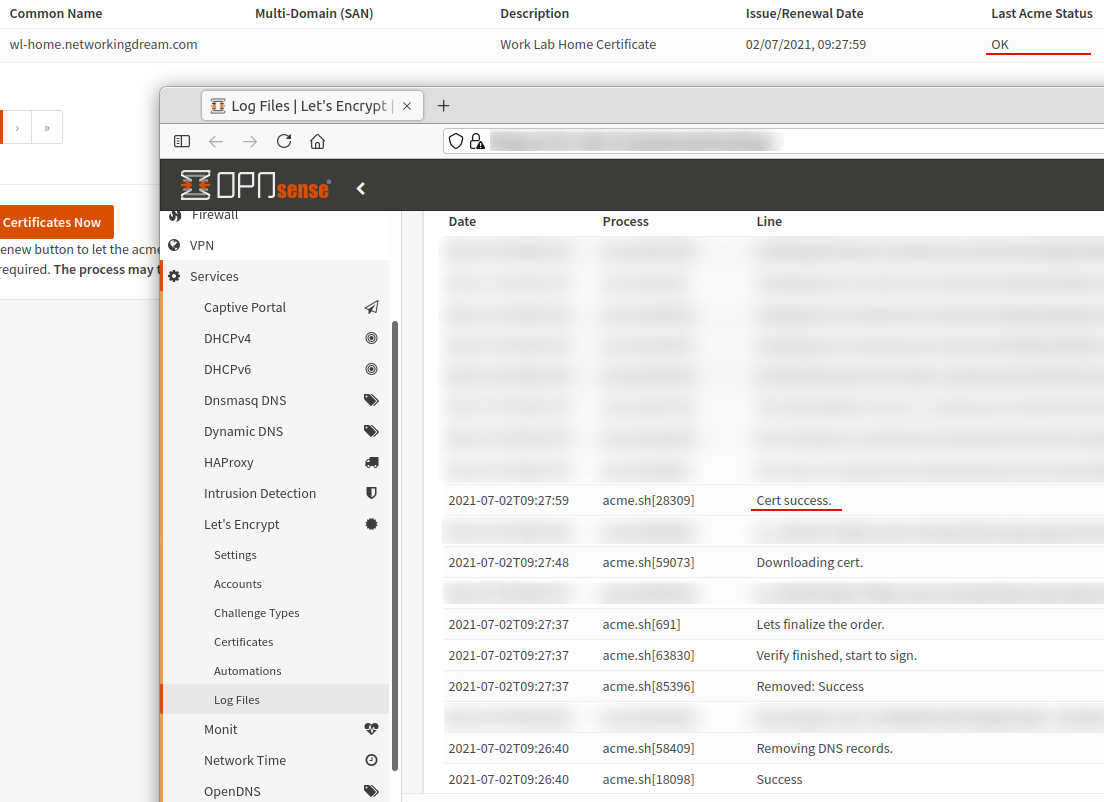 opnsense-acme-certificate-success