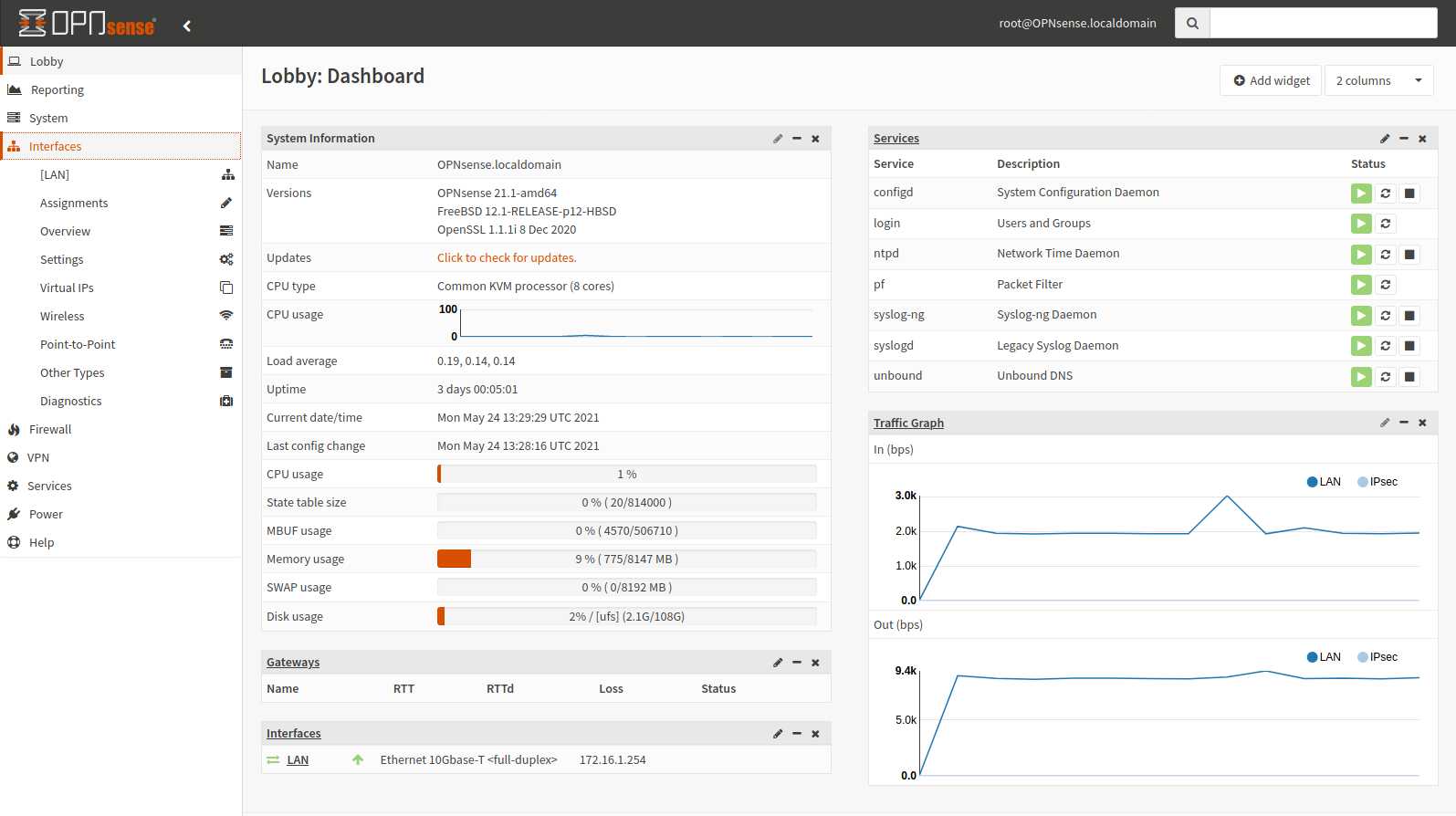 opnsense-dashboard