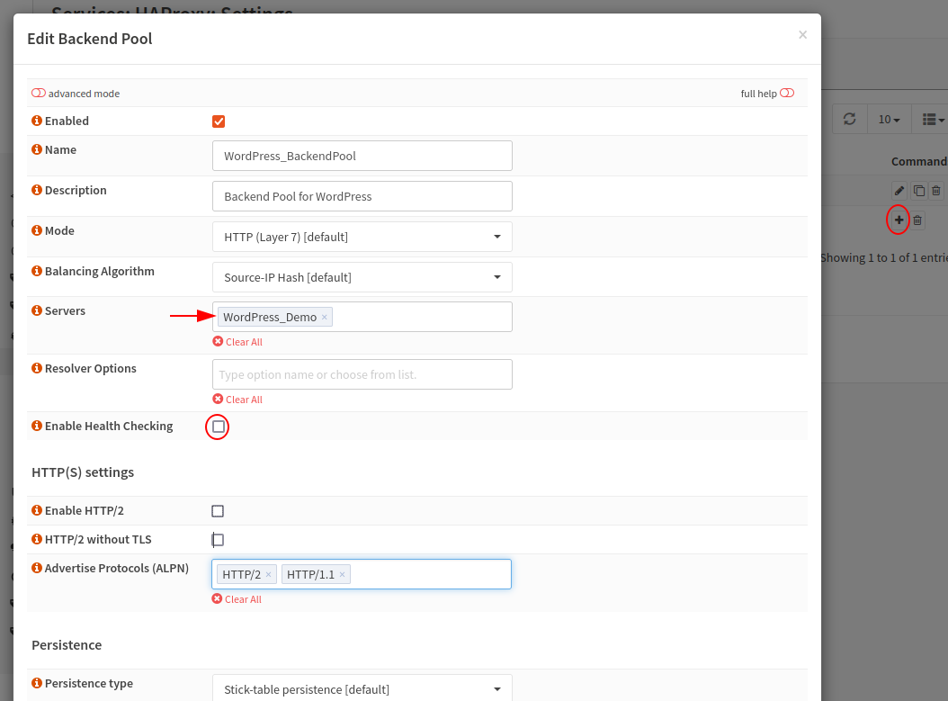 opnsense-haproxy-backend-pool