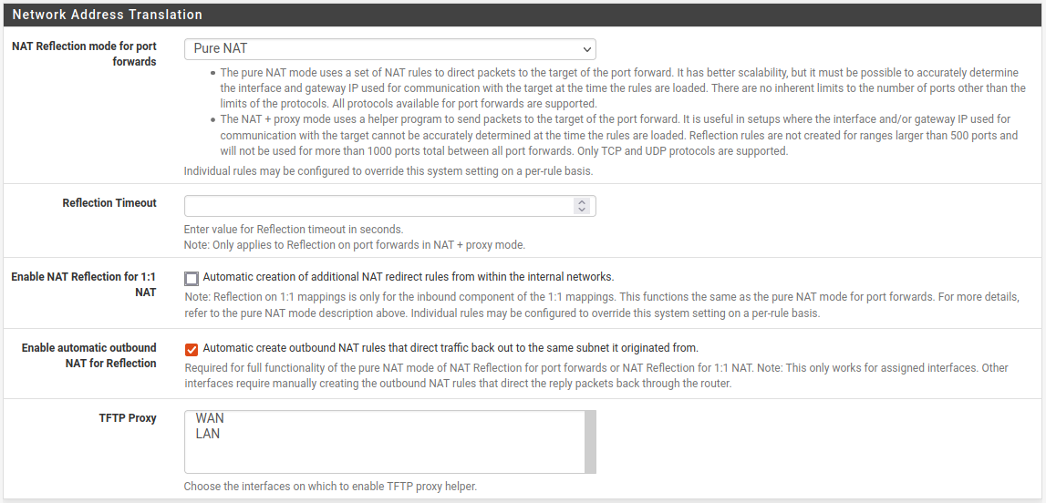 pfsense-natreflection