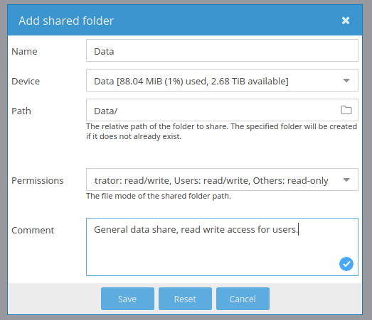 rpi-nas-arm-shared-create