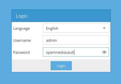 rpi-nas-login