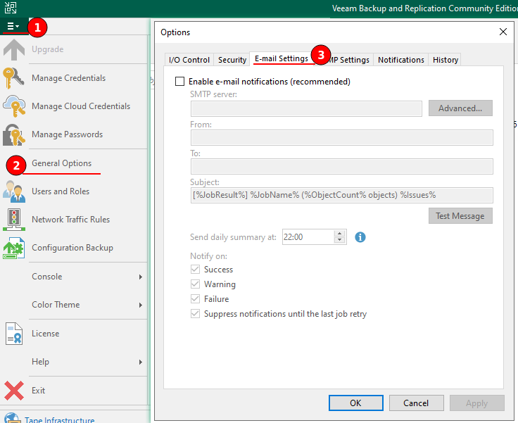 veeam-ce-email-enable
